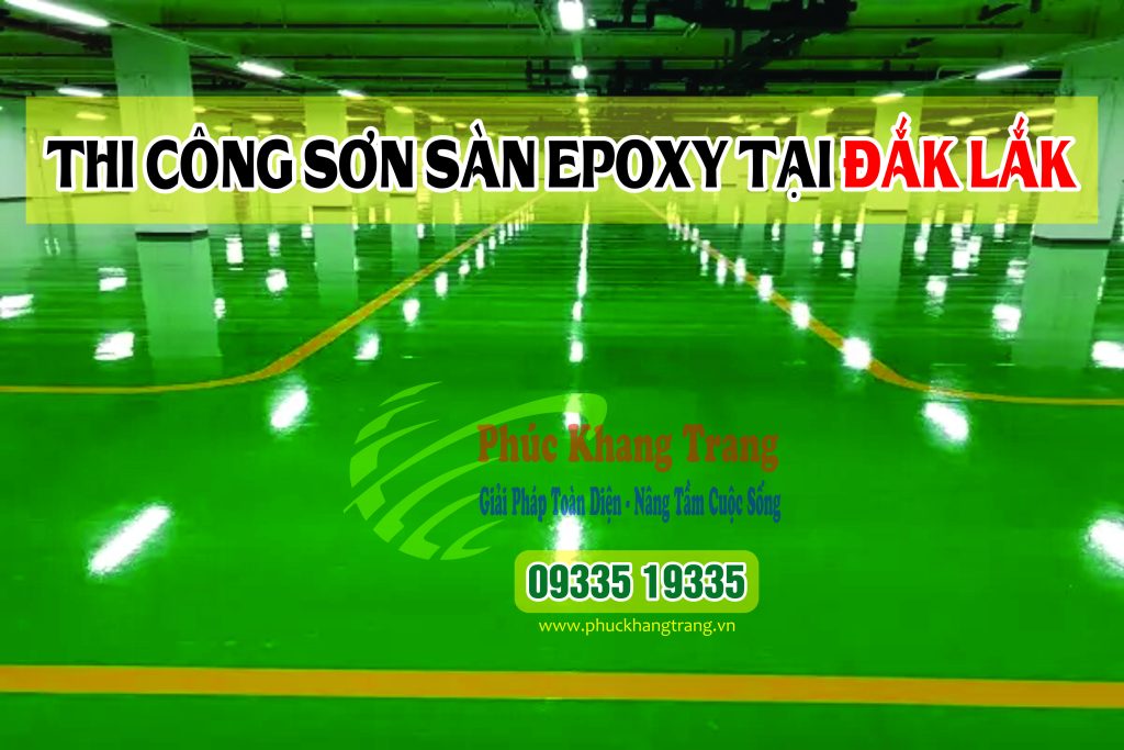 Thi cong son san epoxy tai daklak