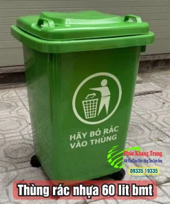 thung rac nhua 60 lit bmt