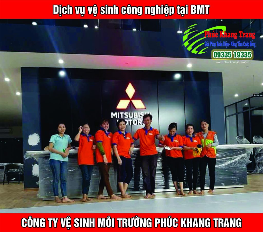 Dịch vụ vệ sinh công nghiệp BMT