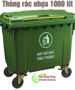 Thùng rác nhựa 1000 lít
