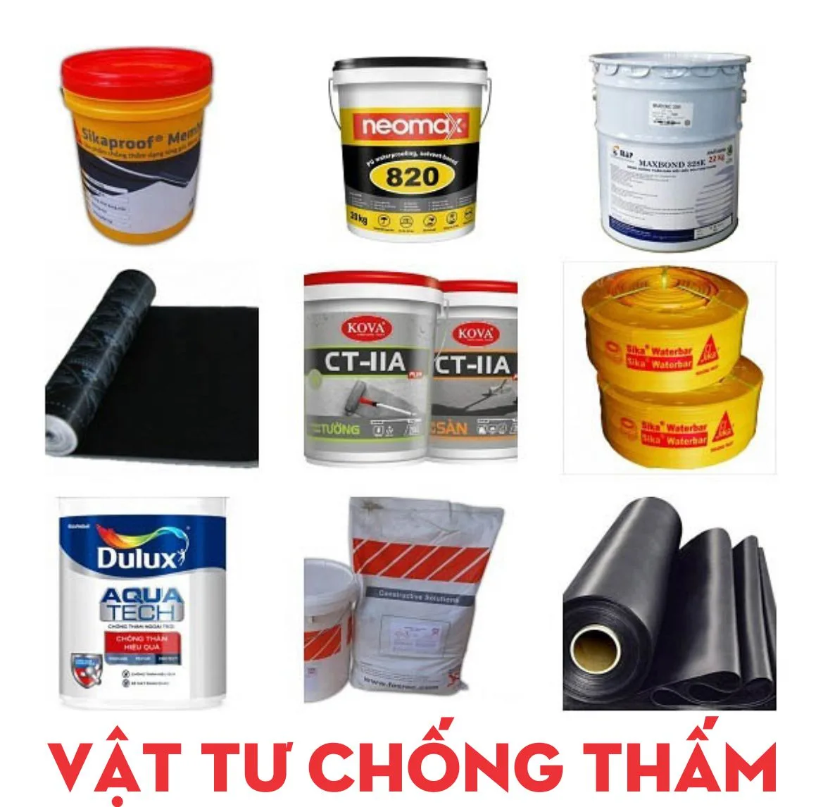 Vật tư chống thấm